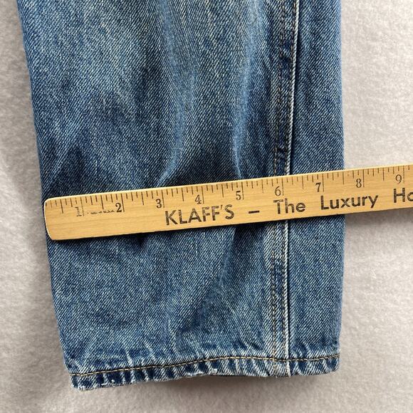 OLD NAVY Overalls Womens 4 Carpenter Denim Bib Utility Cotton Blue - Picture 15 of 16